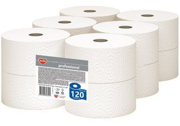 Туалетний папір Ruta Professional 12рул 2шар 120м білий T1182 фото
