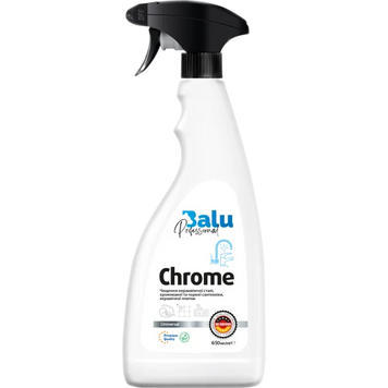 Засіб для чищення нержавіючої сталі та хрому BALU CHROME 650 мл 426683 фото