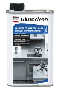 Glutoclean Засіб для догляду за нержавіючою сталлю та хромом 500 мл 3194 фото