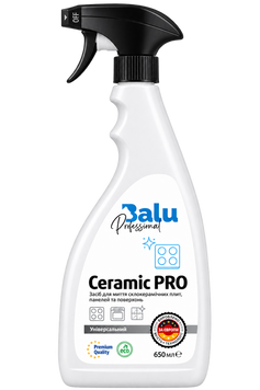 Средство для мойки стеклокерамических плит, панелей и поверхностей BALU CERAMIC PRO 650 мл 427017 фото
