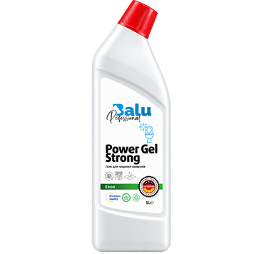 Гель для чистки санузлов Balu Power Gel Strong Хвоя 1 л 422920 фото