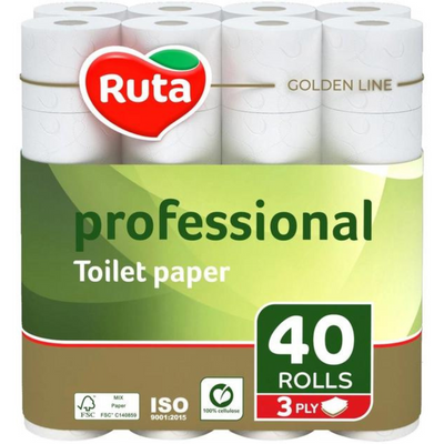Туалетний папір Ruta Professional 3 шари s140859 фото